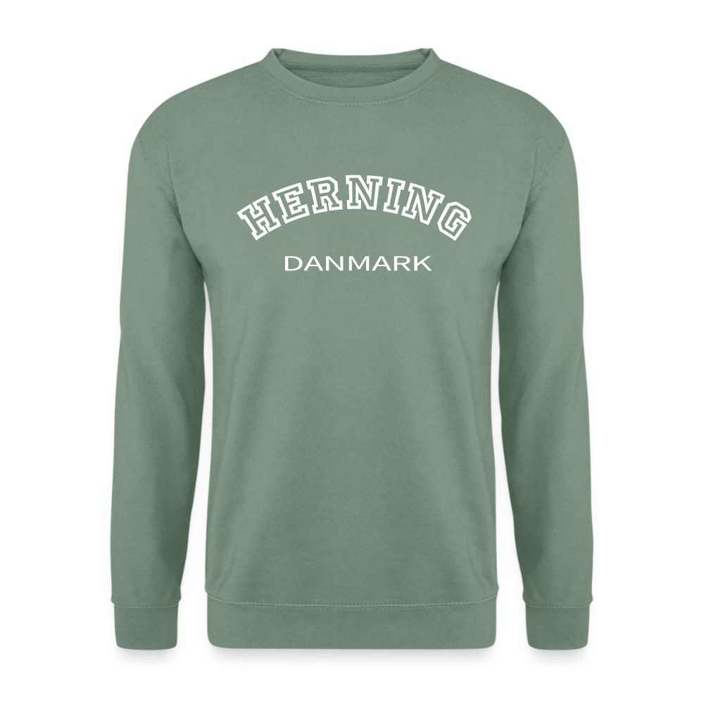 CityShirt - Sweatshirt - Herning - grågrøn