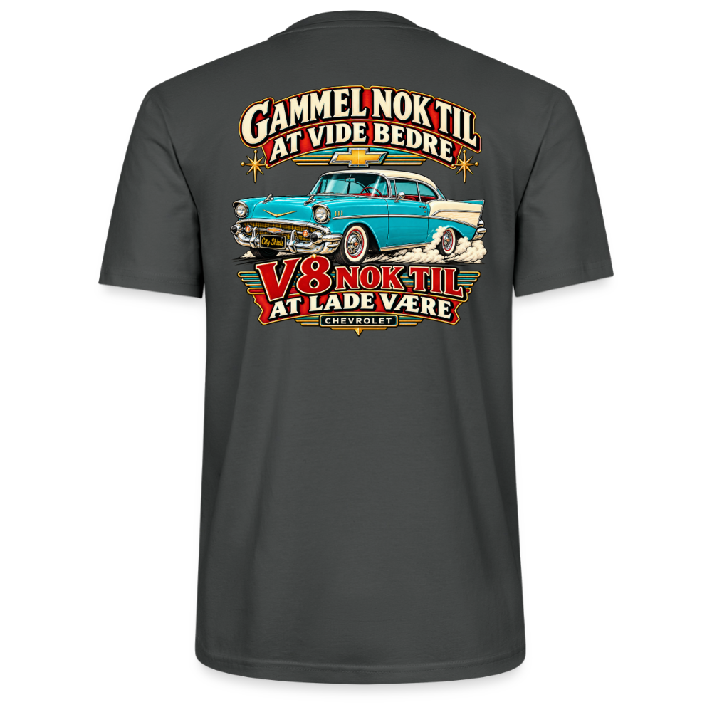 Carshirt T201 Chevrolet - charcoal