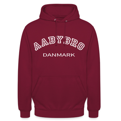 CityShirt - Hoodie - Aabybro - bordeaux
