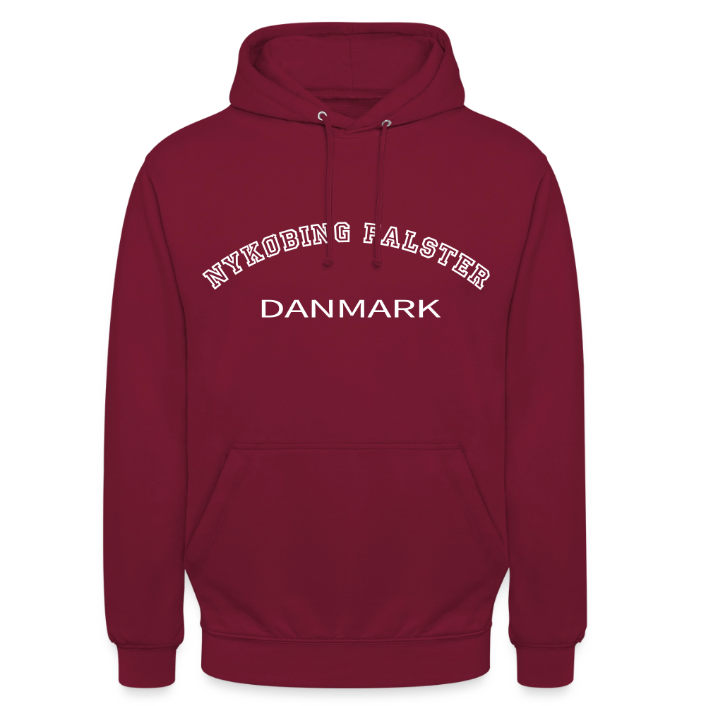 CityShirt - Hoodie - Nykøbing Falster - bordeaux