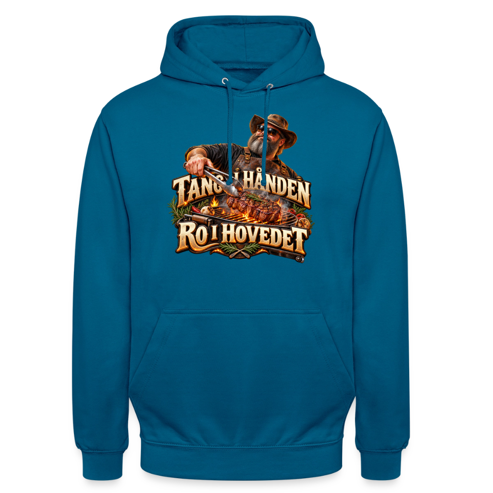 CityShirts - Hoodie - Tang i hånden – Ro i hovedet - CS050 - dybt havblå 