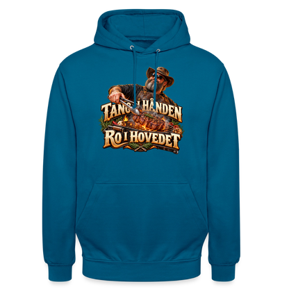 CityShirts - Hoodie - Tang i hånden – Ro i hovedet - CS050 - dybt havblå 