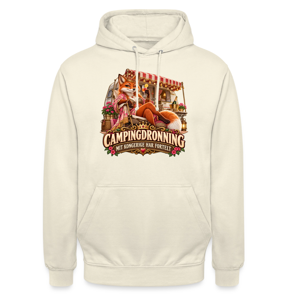 CityShirts - Hoodie - Campingdronning – Mit kongerige har fortelt - CS042 - vaniljemilkshake