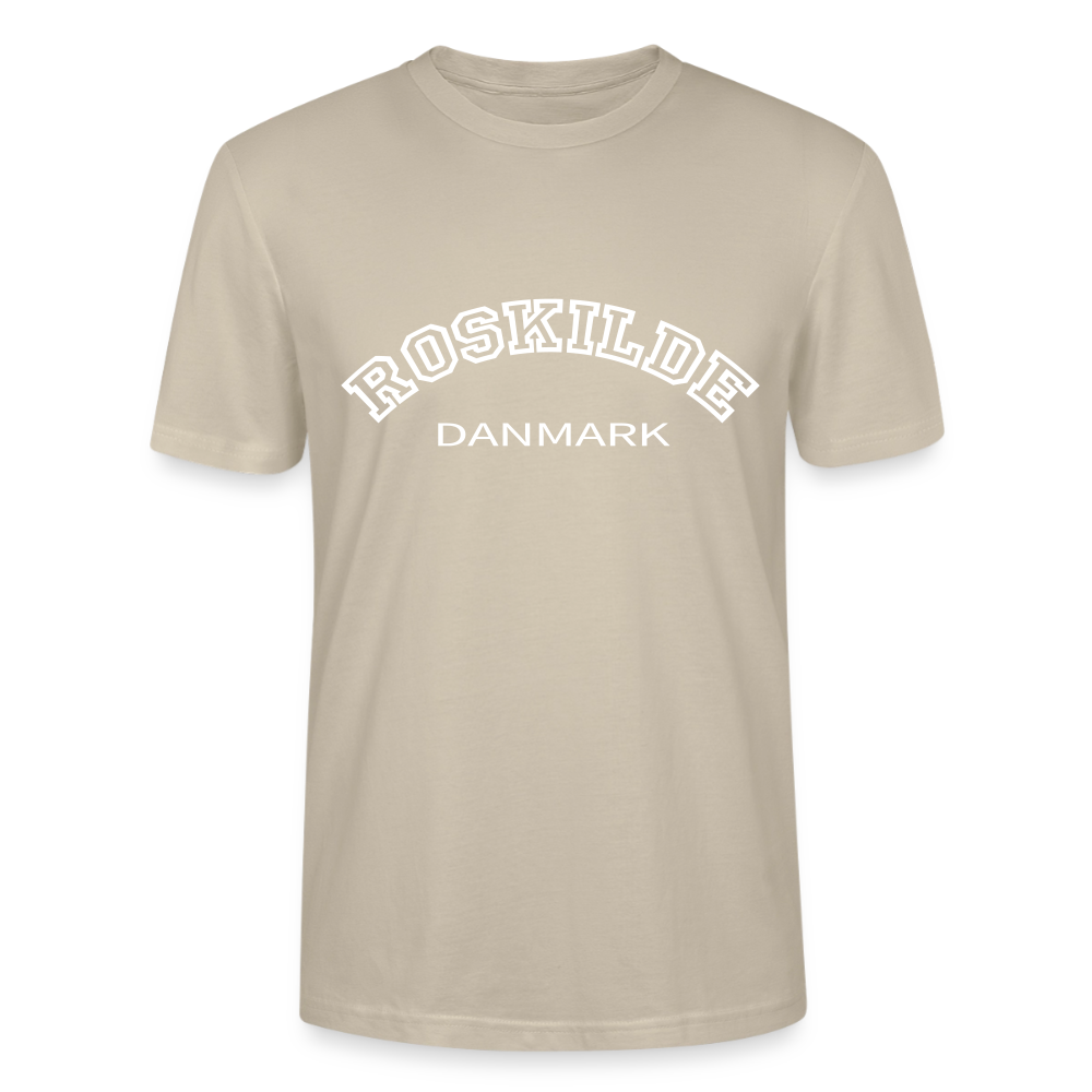 T-shirt unisex - Roskilde - beige