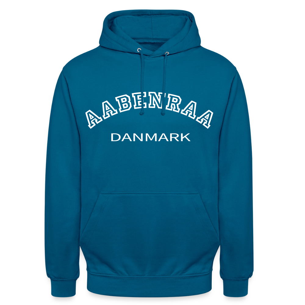 CityShirt - Hoodie - Aabenraa - dybt havblå 