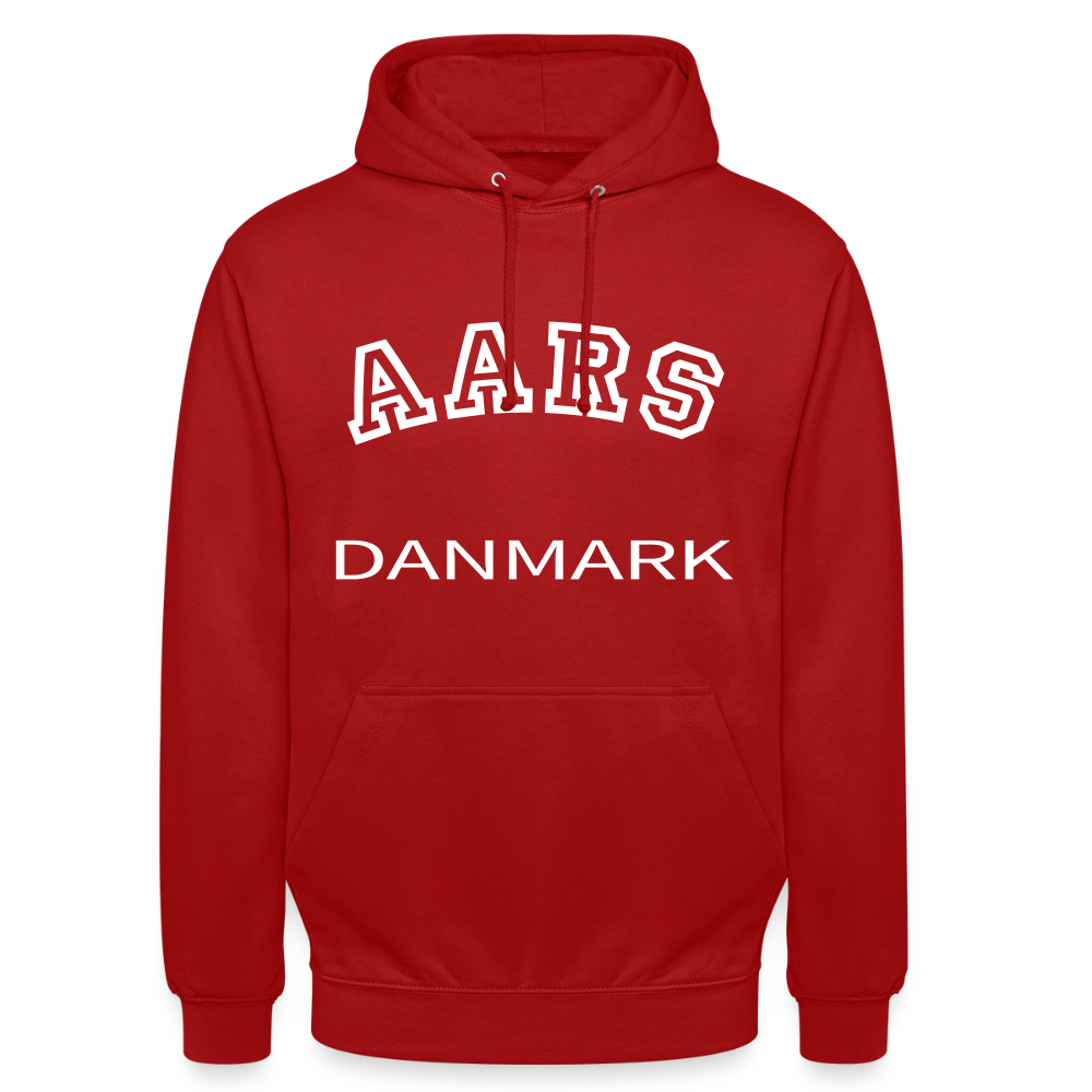 CityShirt - Hoodie - Aars - rød