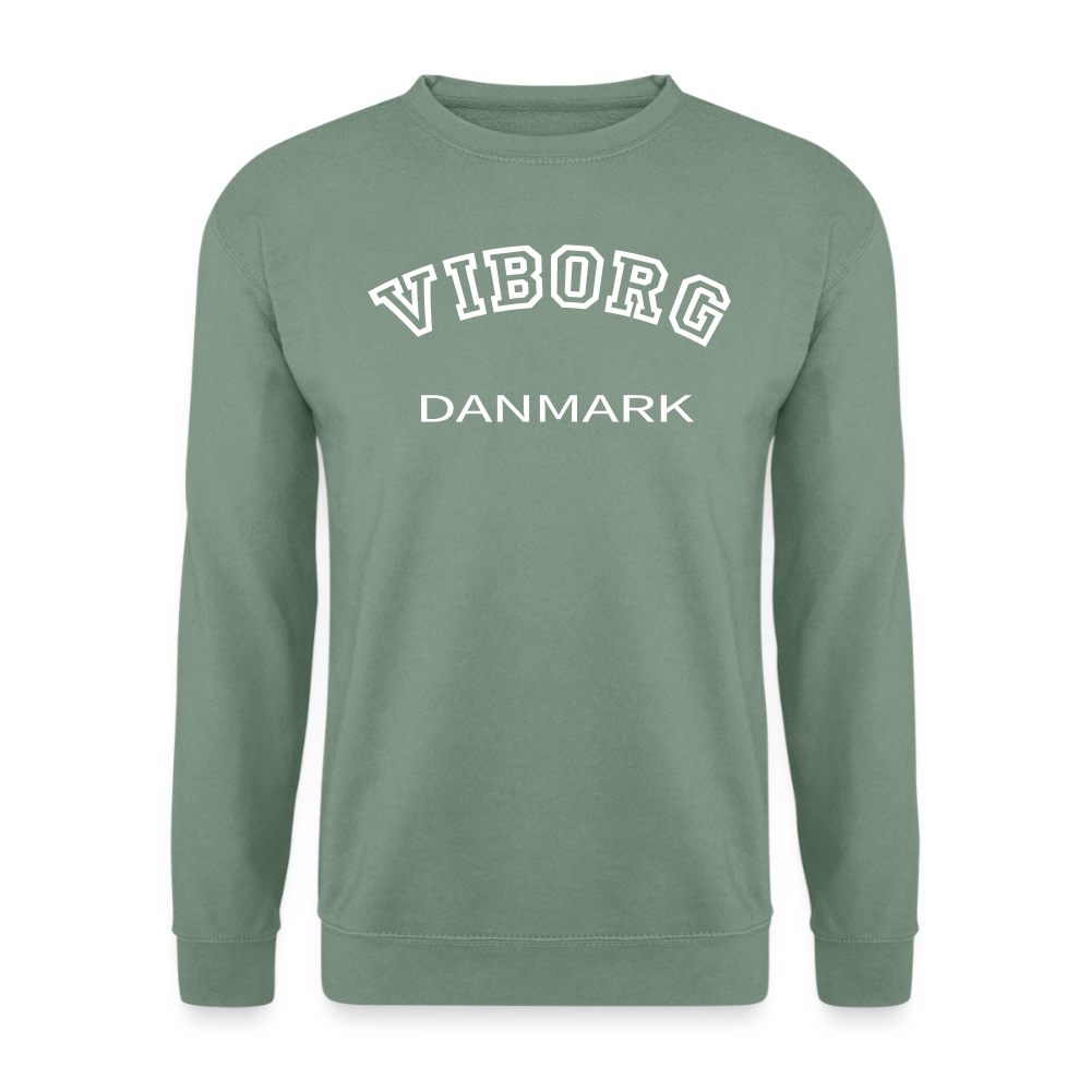 CityShirt - Sweatshirt - Viborg - grågrøn