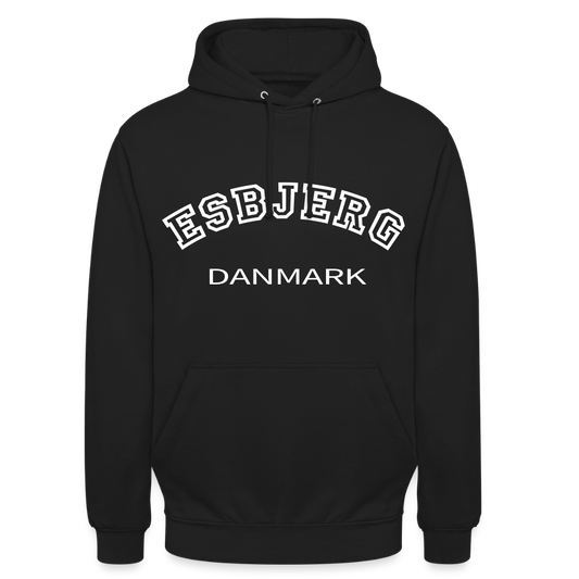 CityShirt - Hoodie - Esbjerg - sort
