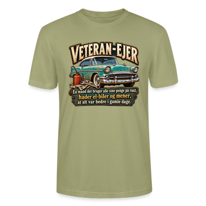 CityShirts - T-shirt - Veteran-ejer - CS017 - grågrøn
