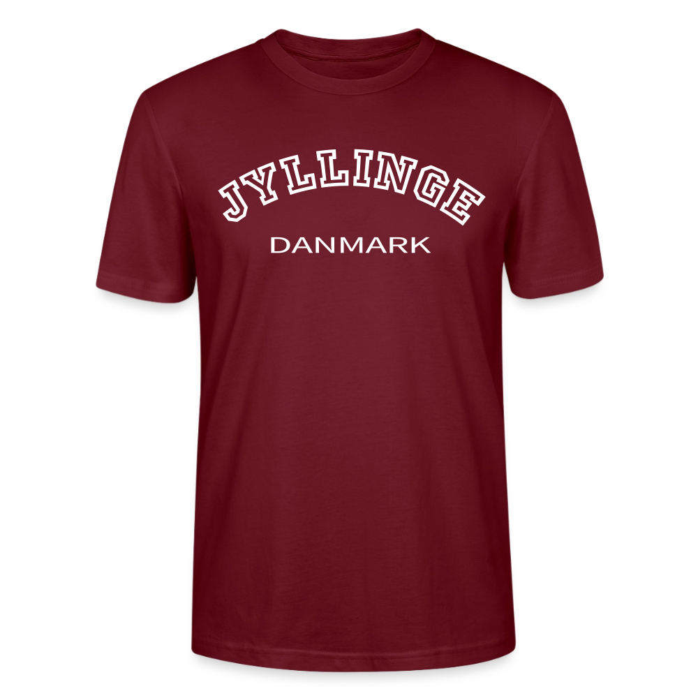 CityShirt - T-shirt - Jyllinge - burgunder-rød