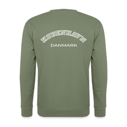 sweatshirt unisex - København - militærgrøn