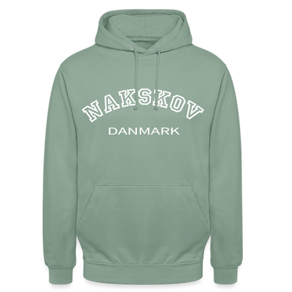 CityShirt - Hoodie - Nakskov - grågrøn