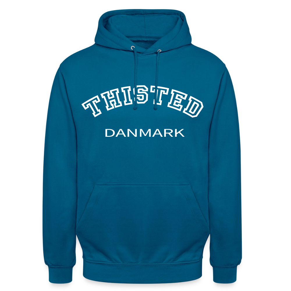 CityShirt - Hoodie - Thisted - dybt havblå 