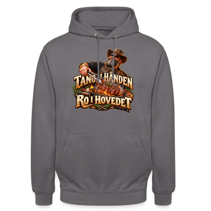 CityShirts - Hoodie - Tang i hånden – Ro i hovedet - CS050 - mellemgrå