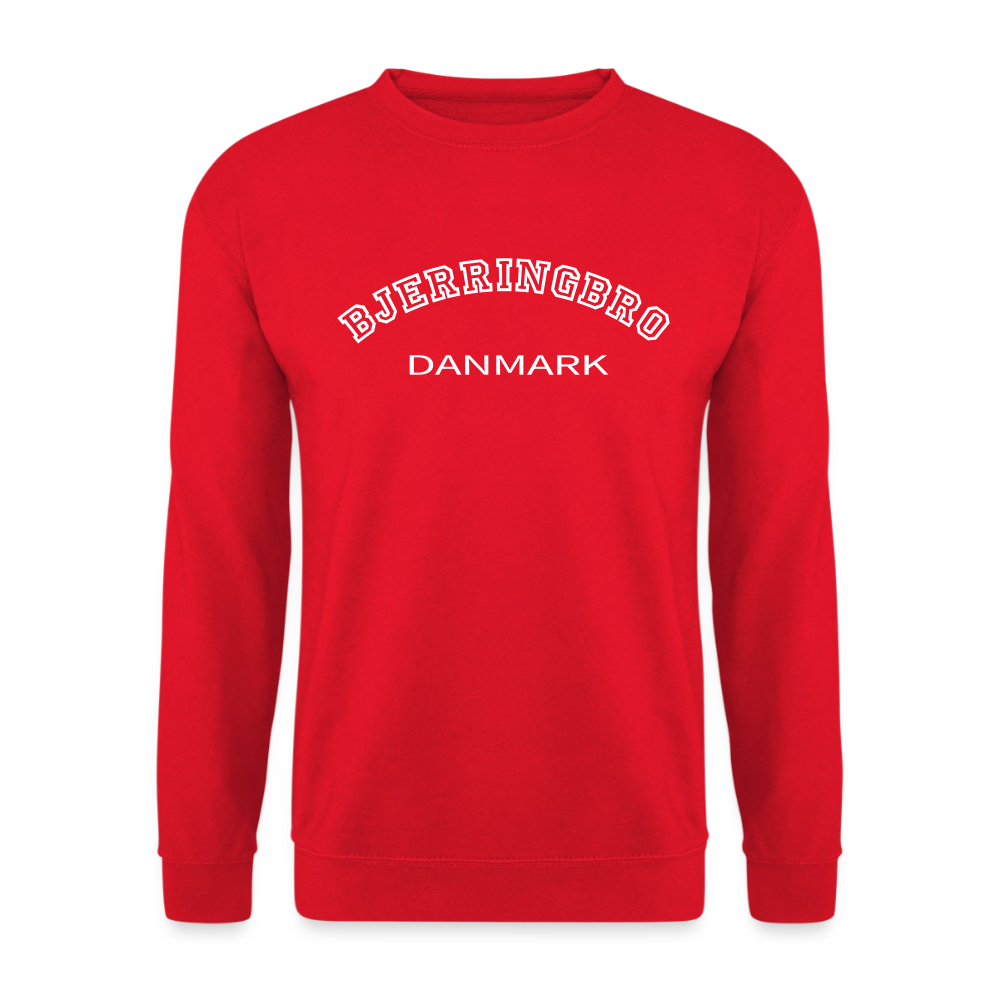 CityShirt - Sweatshirt - Bjerringbro - rød