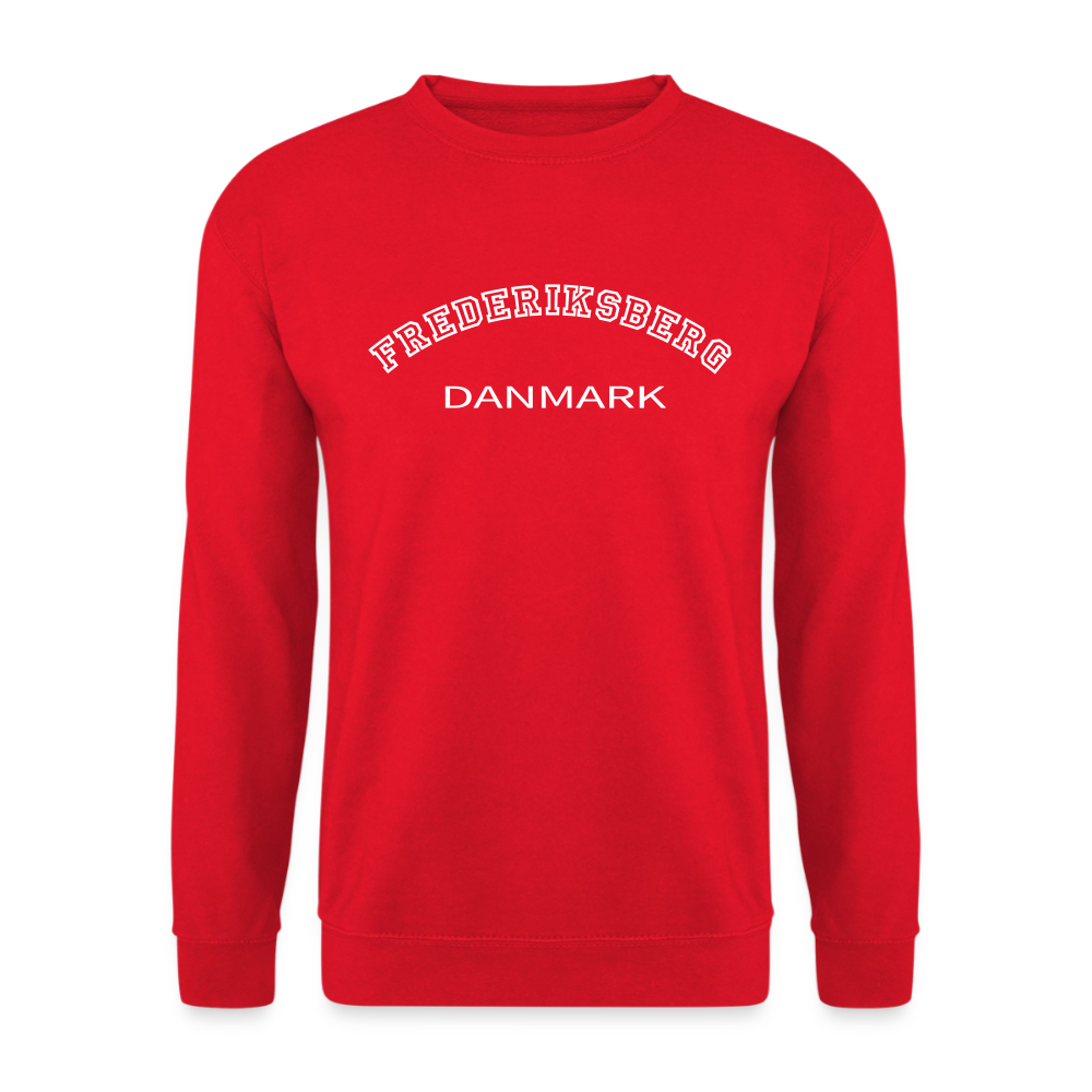 CityShirt - Sweatshirt - Frederiksberg - rød