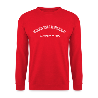 CityShirt - Sweatshirt - Frederiksberg - rød