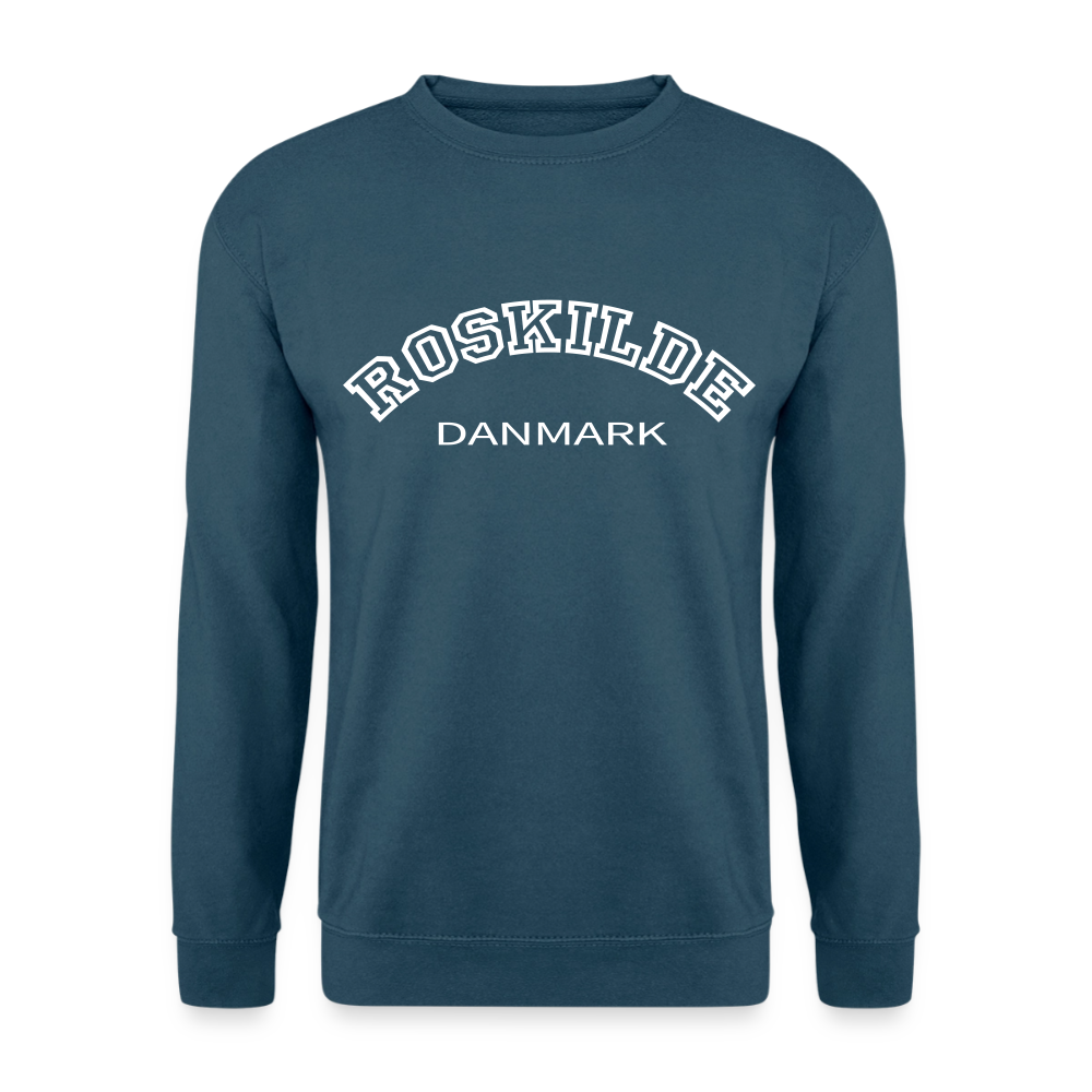 Sweatshirt unisex - Roskilde - indigoblå