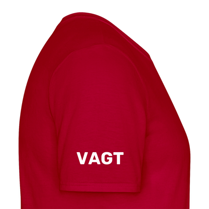 CityShirts - Arbejdstøj - VAGT - AV08 - rød