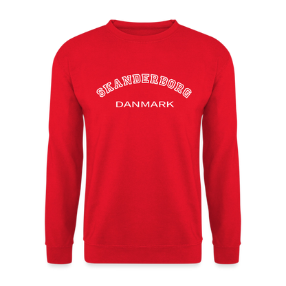 CityShirt - Sweatshirt - Skanderborg - rød