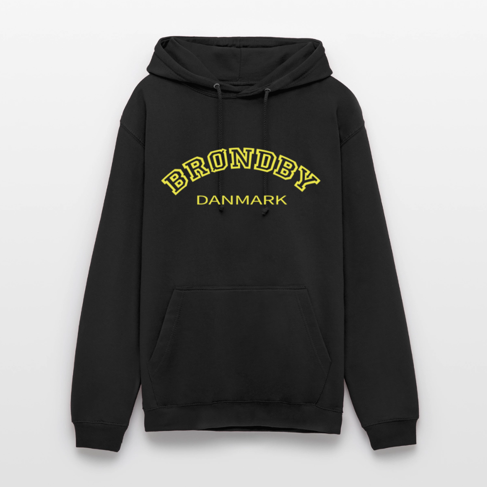 Hættetrøje unisex - Brøndby - sort