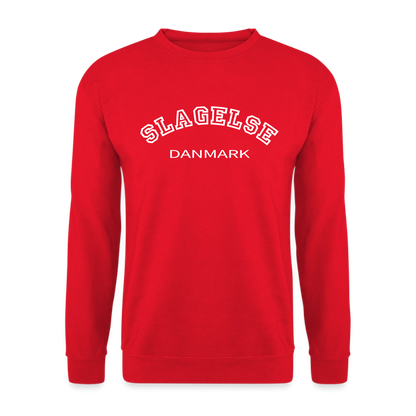 CityShirt - Sweatshirt - Slagelse - rød