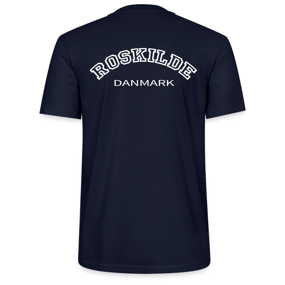 T-shirt unisex - Roskilde - marineblå