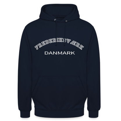 CityShirt - Hoodie - Frederiksværk - marineblå