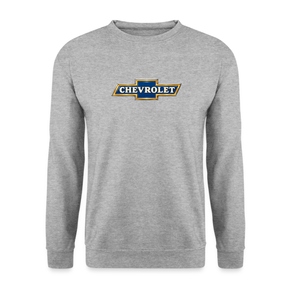 Carshirt 201 Chevrolet - hvidgrå meleret