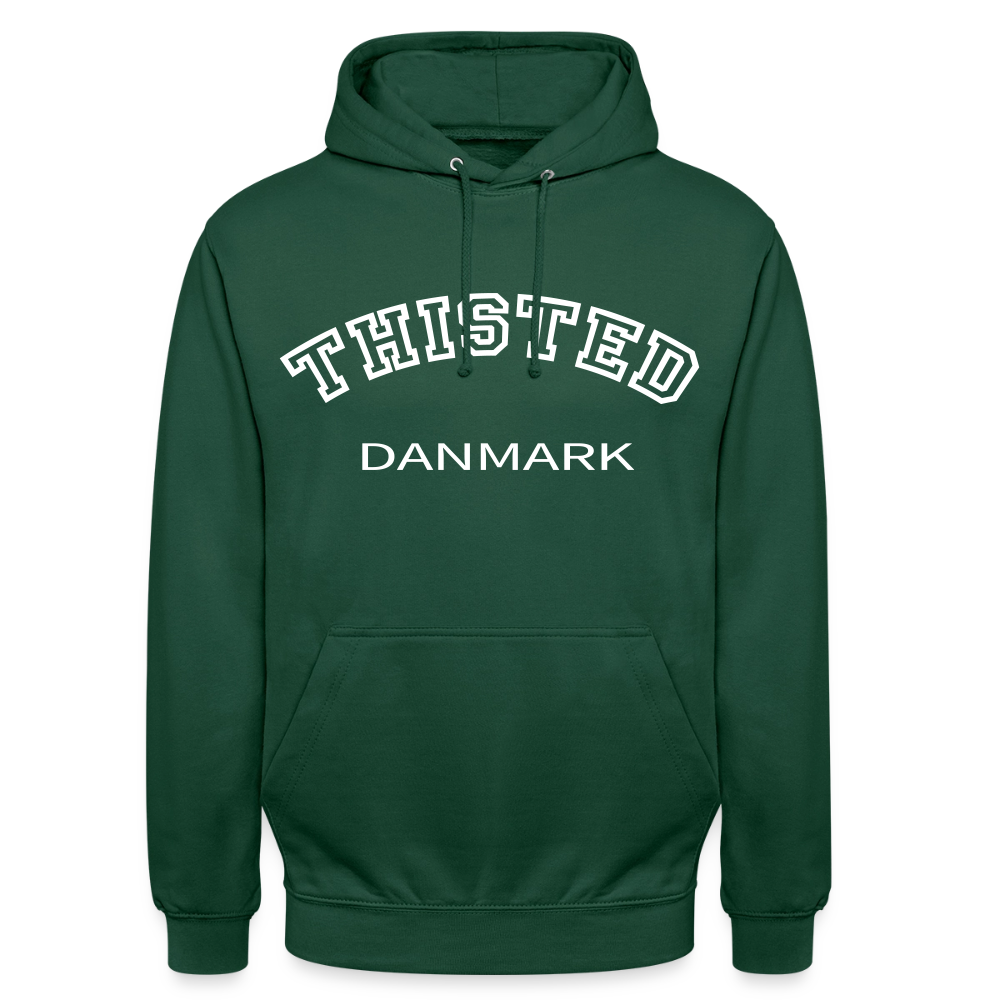 CityShirt - Hoodie - Thisted - flaskegrøn