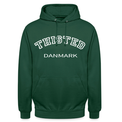 CityShirt - Hoodie - Thisted - flaskegrøn