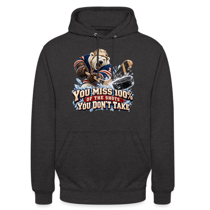 CityShirts - Hoodie - Take the shot - CS001 - charcoal