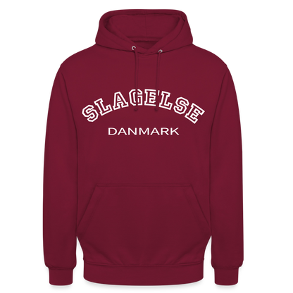 CityShirt - Hoodie - Slagelse - bordeaux