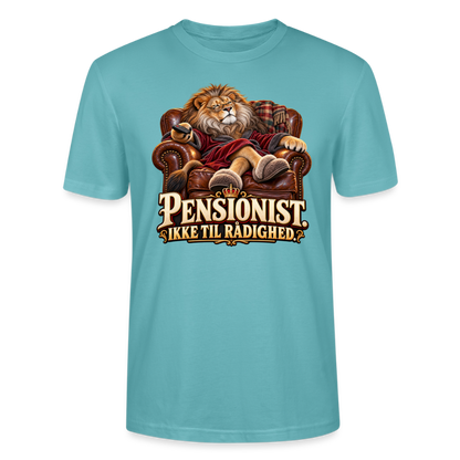 CityShirts - T-shirt - Pensionist. Ikke til rådighed. - CS030 - pastelturkis