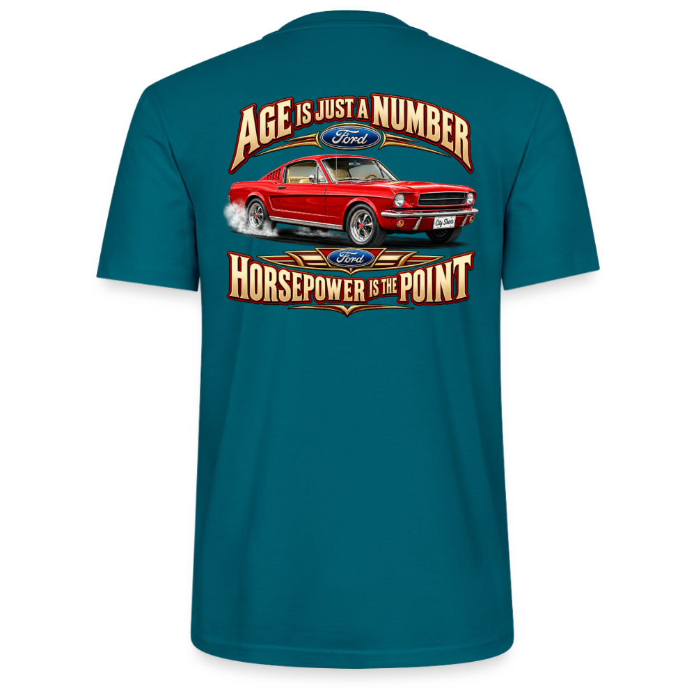 Carshirt T204 Ford - havblå