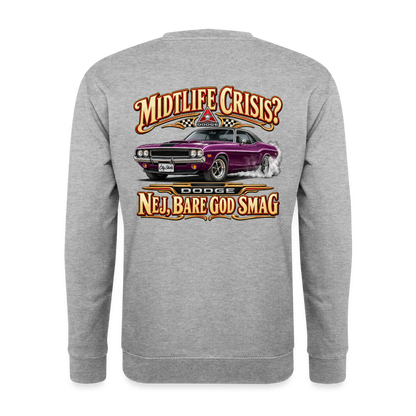 Carshirt 202 Dodge - hvidgrå meleret