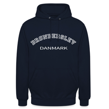 CityShirt - Hoodie - Brønderslev - marineblå