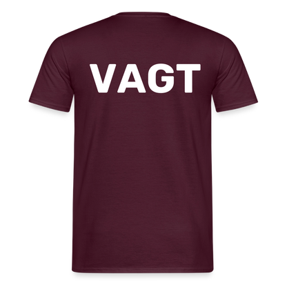 CityShirts - Arbejdstøj - VAGT - AV08 - teglrød