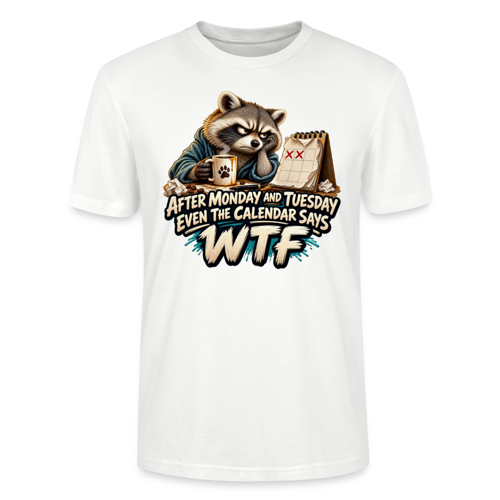 CityShirts - T-shirt - Even the calendar says WTF - CS014 - hvid