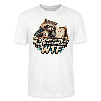 CityShirts - T-shirt - Even the calendar says WTF - CS014 - hvid