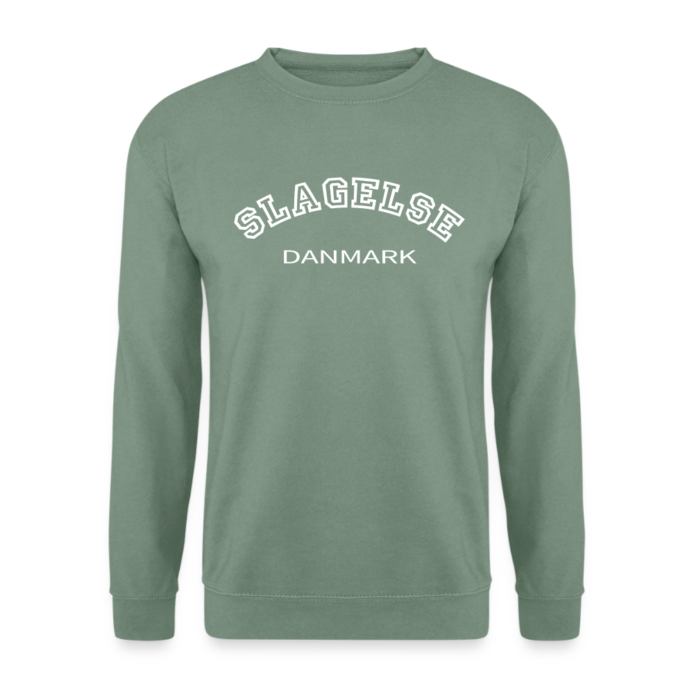 CityShirt - Sweatshirt - Slagelse - grågrøn