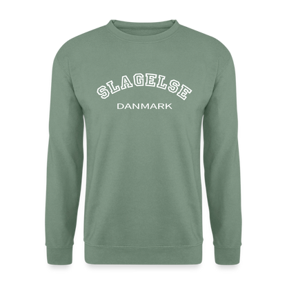 CityShirt - Sweatshirt - Slagelse - grågrøn