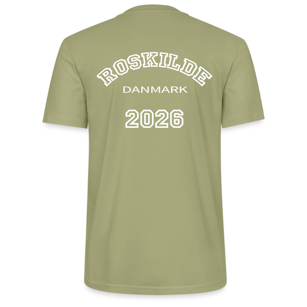 T-shirt unisex - Roskilde 2026 - grågrøn