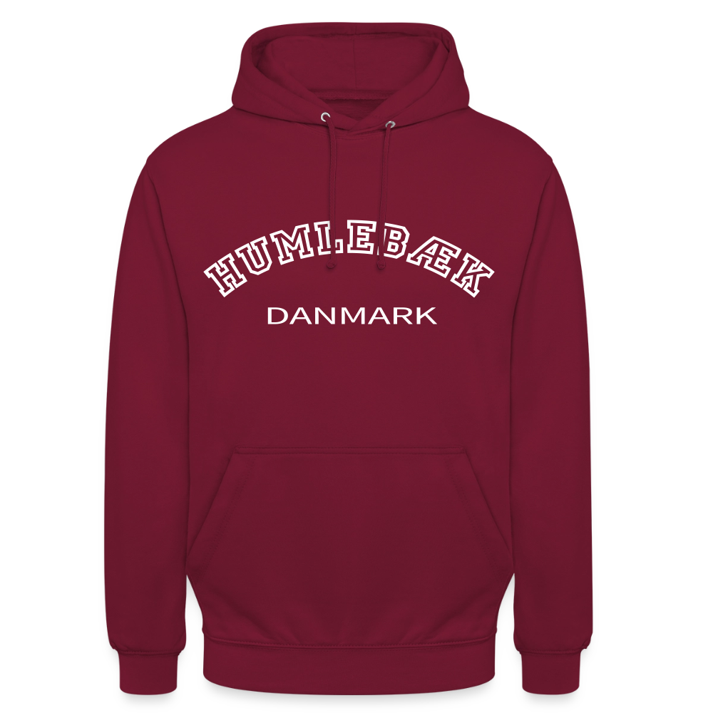 CityShirt - Hoodie - Humlebæk - bordeaux