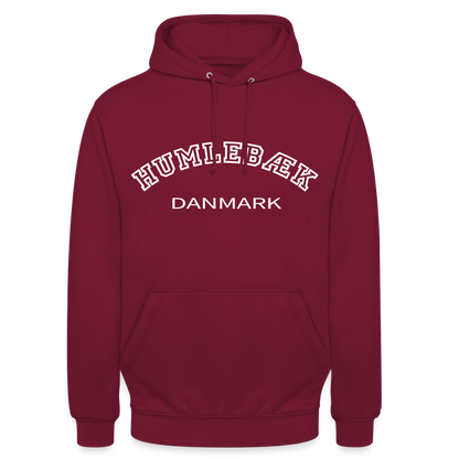 CityShirt - Hoodie - Humlebæk - bordeaux