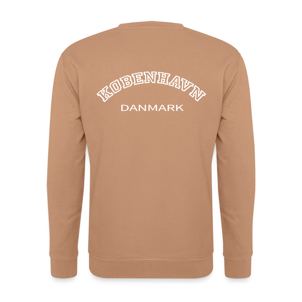sweatshirt unisex - København - mokka