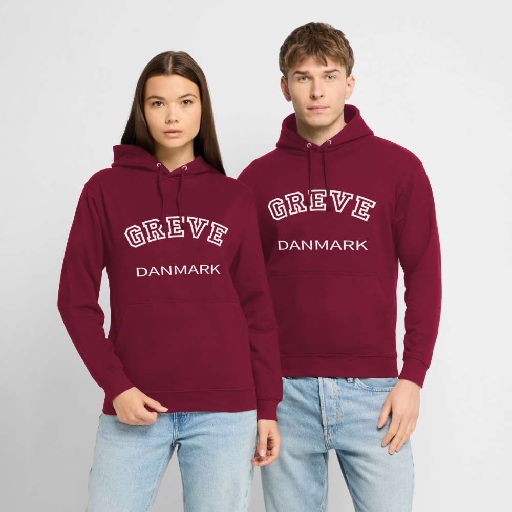 CityShirt - Hoodie - Greve - bordeaux
