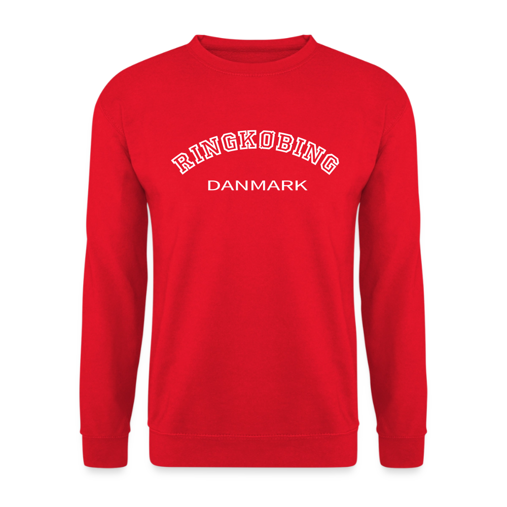 CityShirt - Sweatshirt - Ringkøbing - rød