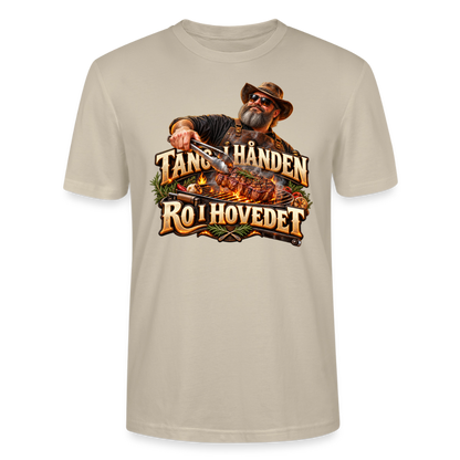 CityShirts - T-shirt - Tang i hånden – Ro i hovedet - CS050 - beige