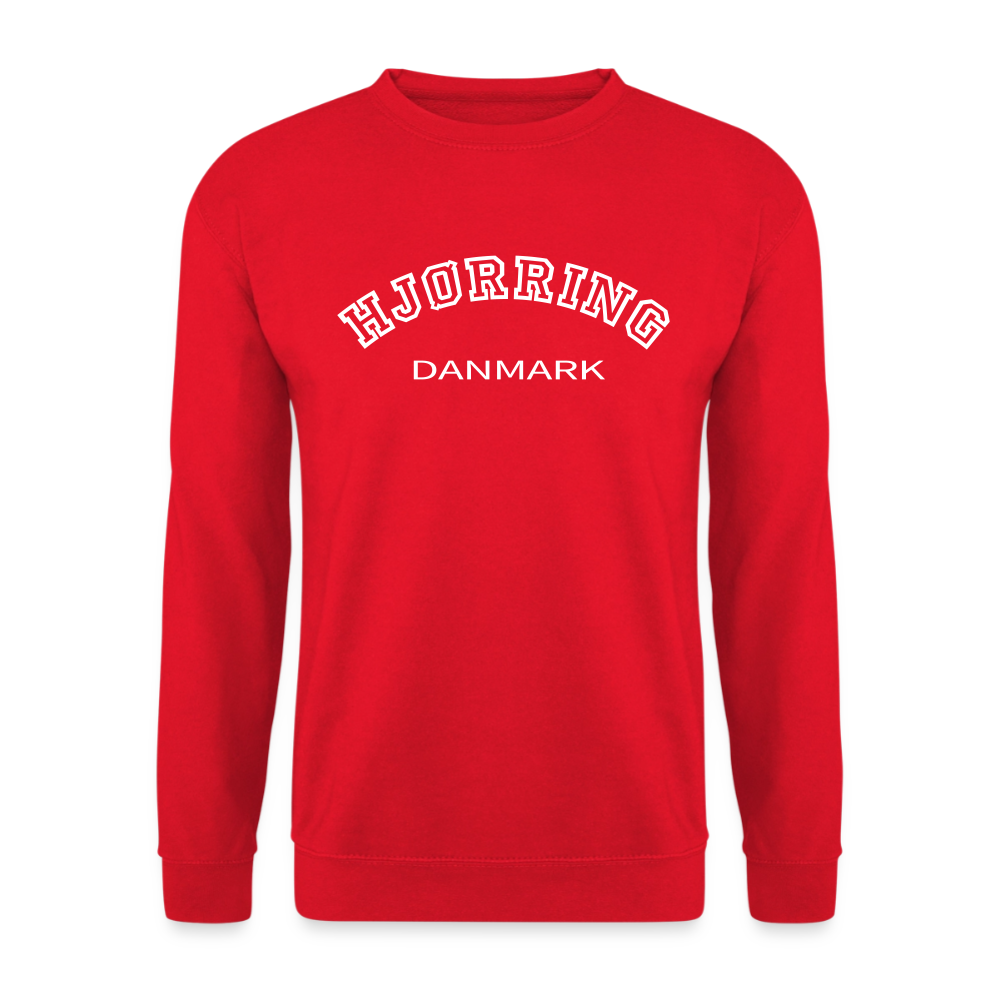 CityShirt - Sweatshirt - Hjørring - rød